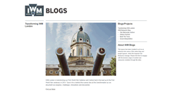 Desktop Screenshot of blogs.iwm.org.uk